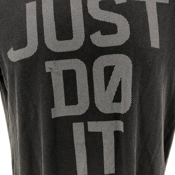Nike Black/Gray Regular Fit T-Shirt | Good Condition - Picture 3 of 5